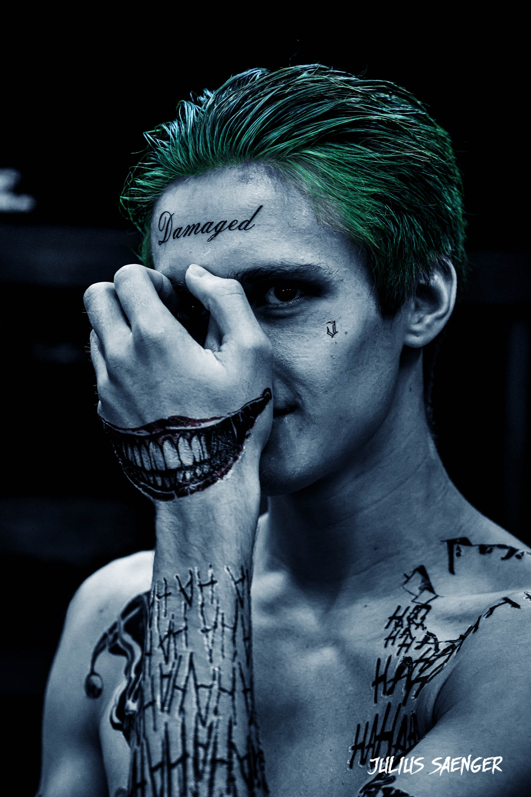 Portrait von Florian Siegloch als Joker